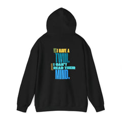 Yes I'm a TWIN  multicolour Unisex Sweatshirt