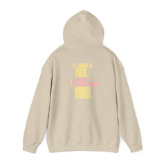 Yes I'm a TWIN  Hooded Sweatshirt - Cozy Unisex Sweatshirt