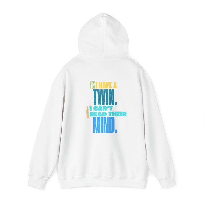 Yes I'm a TWIN  multicolour Unisex Sweatshirt