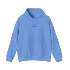 Energy Frequency Vibration Hooded Sweatshirt - Cozy Unisex Sweatshirt for Self-Care and Positivity