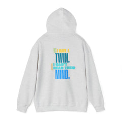 Yes I'm a TWIN  multicolour Unisex Sweatshirt