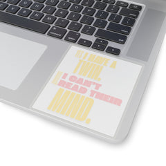 Twin Mind Kiss-Cut Stickers