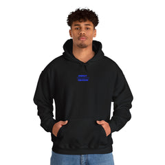 Energy Frequency Vibration Hooded Sweatshirt - Cozy Unisex Sweatshirt for Self-Care and Positivity