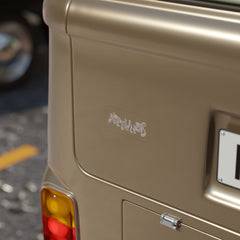 Outdoor Sticker - Bubble Attuned Silver 1pc