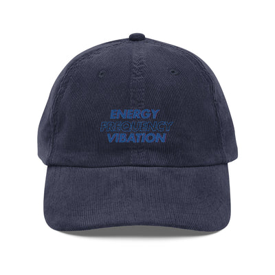 Embroidered Vintage Corduroy Cap